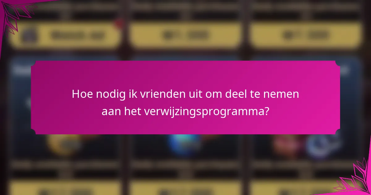 Hoe nodig ik vrienden uit om deel te nemen aan het verwijzingsprogramma?