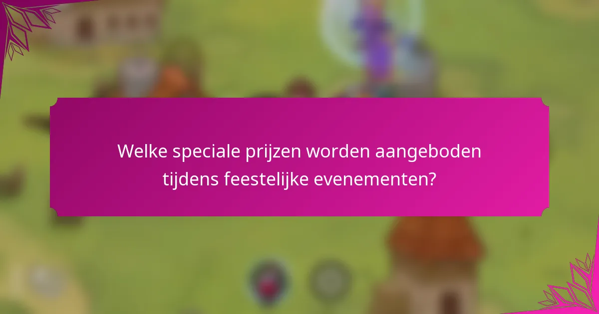 Welke speciale prijzen worden aangeboden tijdens feestelijke evenementen?